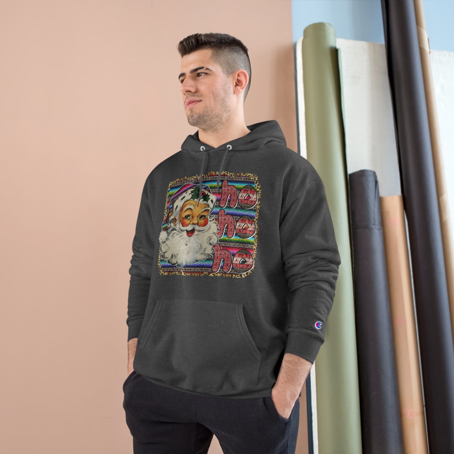 Ho Ho Ho Christmas Champion Hoodie