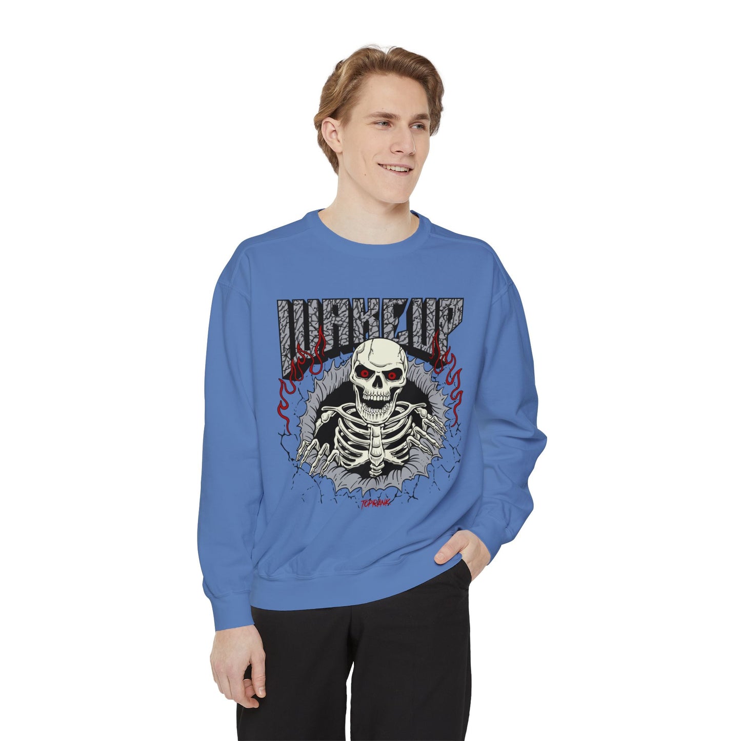 Halloween Garment-Dyed Sweatshirt