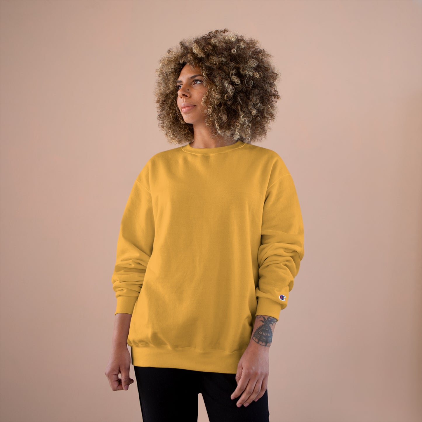(Back print) Kiss My Ass Champion Sweatshirt - Fun & Bold Streetwear for Confident Individuals