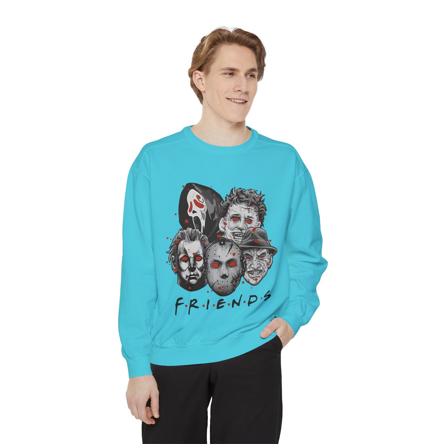 Halloween Garment-Dyed Sweatshirt