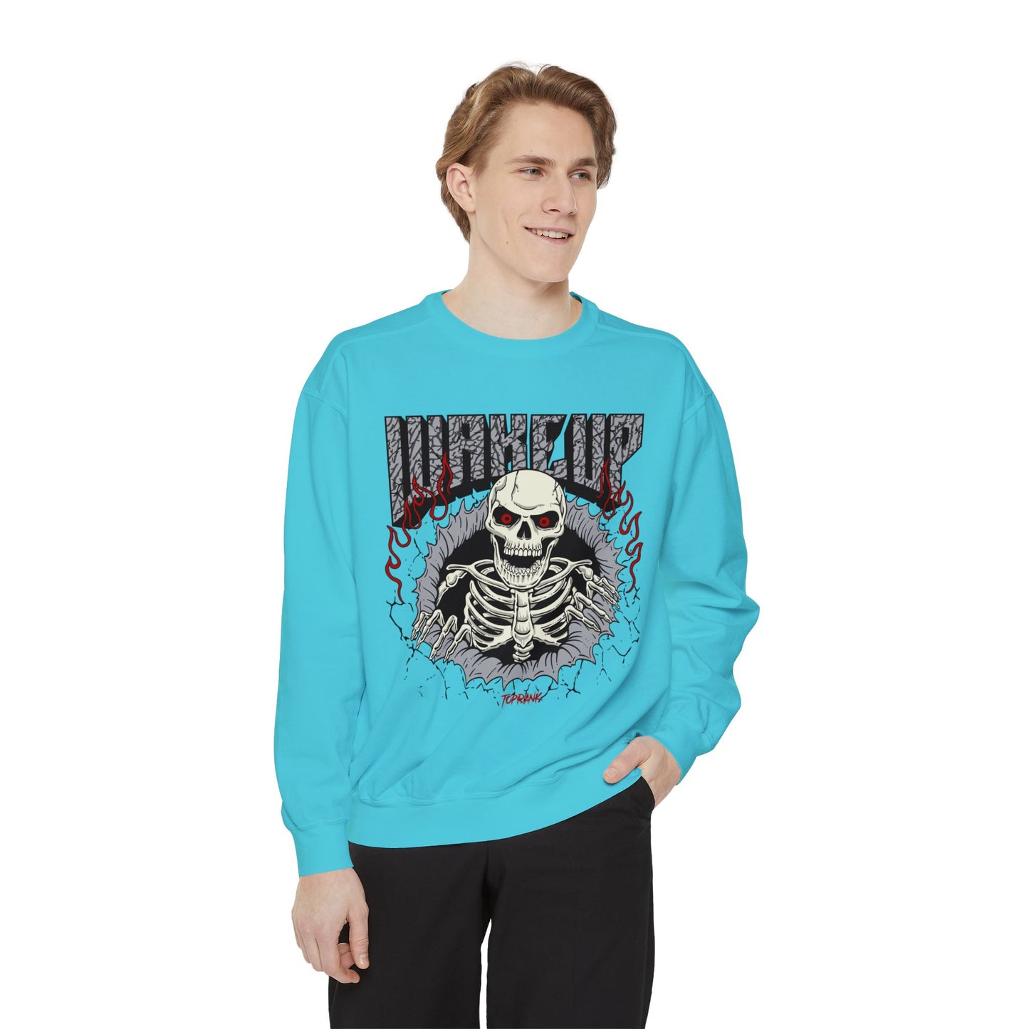 Halloween Garment-Dyed Sweatshirt