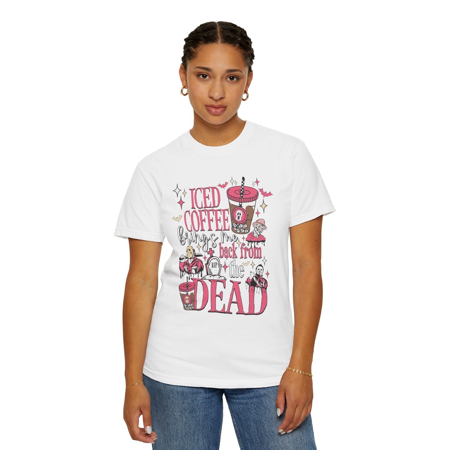 Ice Coffee Garment-Dyed T-shirt