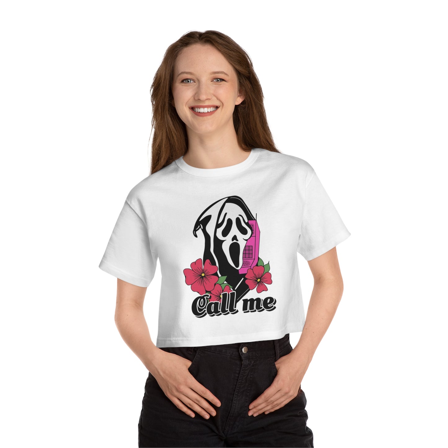 Halloween Champion Cropped Tee