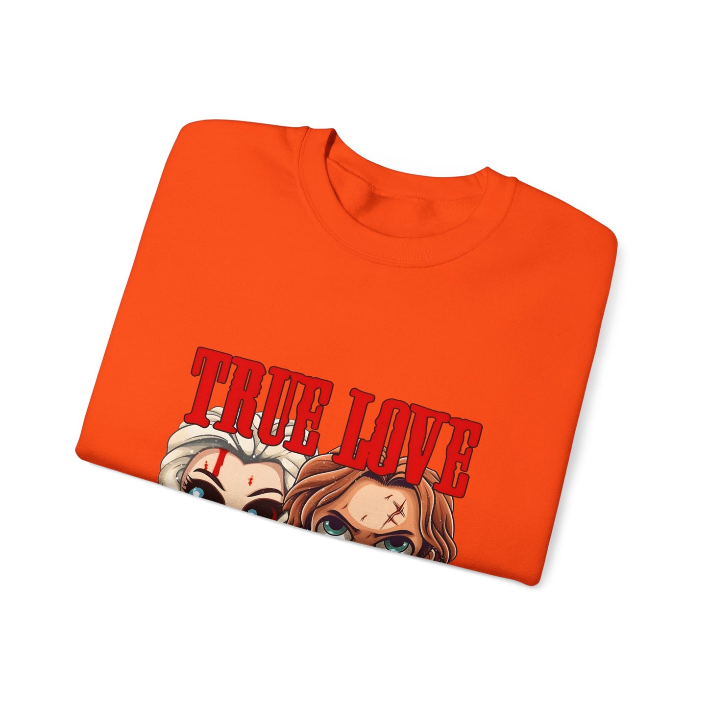 Chucky and bride Halloween Sweatshirt