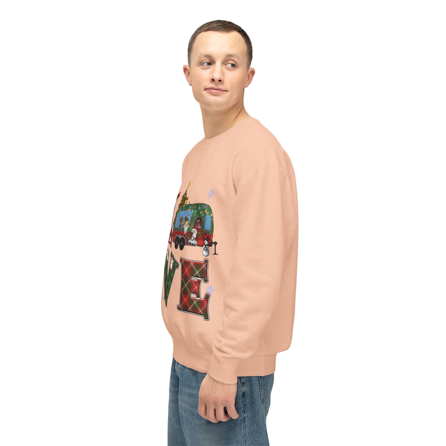 Love Vintage Holiday Crewneck Sweatshirt