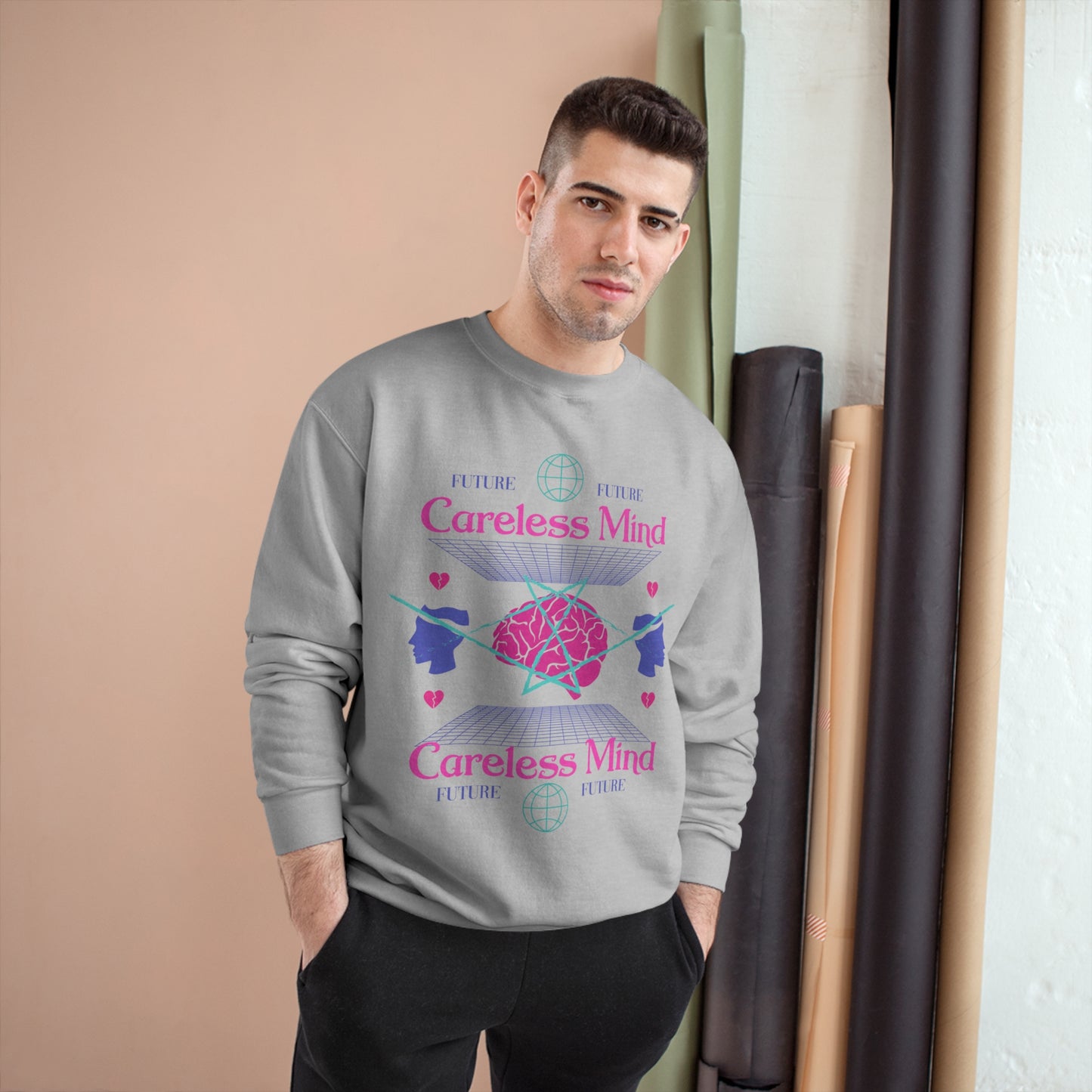 Careless Mind Champion Sweatshirt