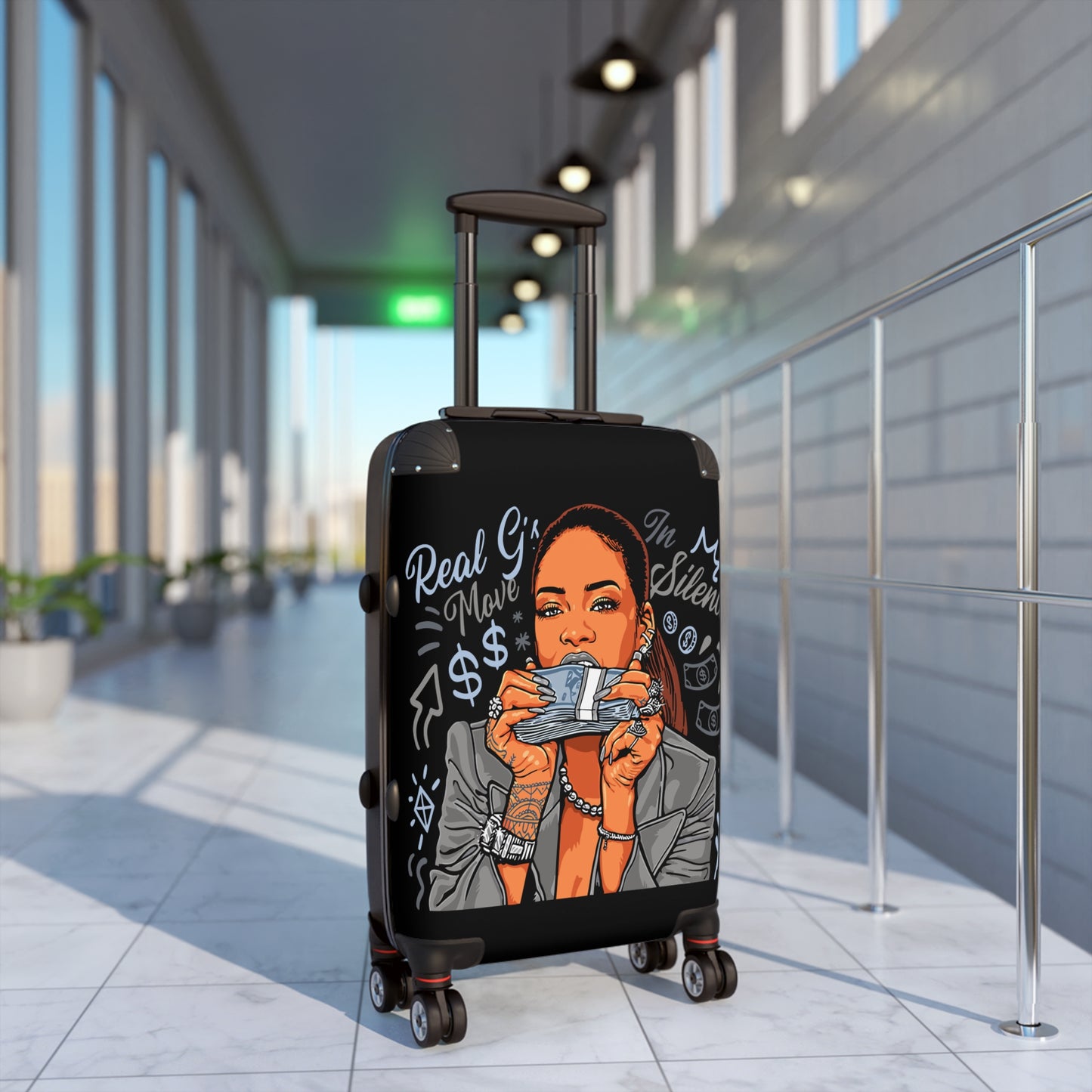 Real G's Move In Silence Suitcase