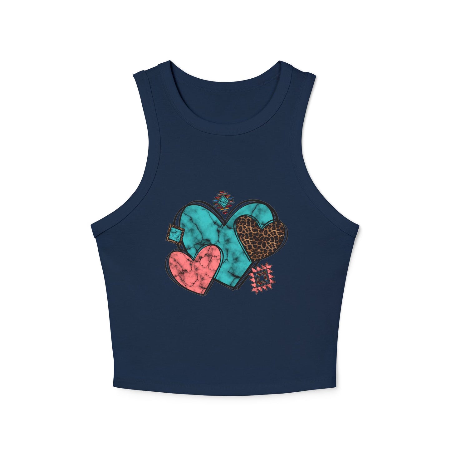 Micro Rib Racer Tank Top