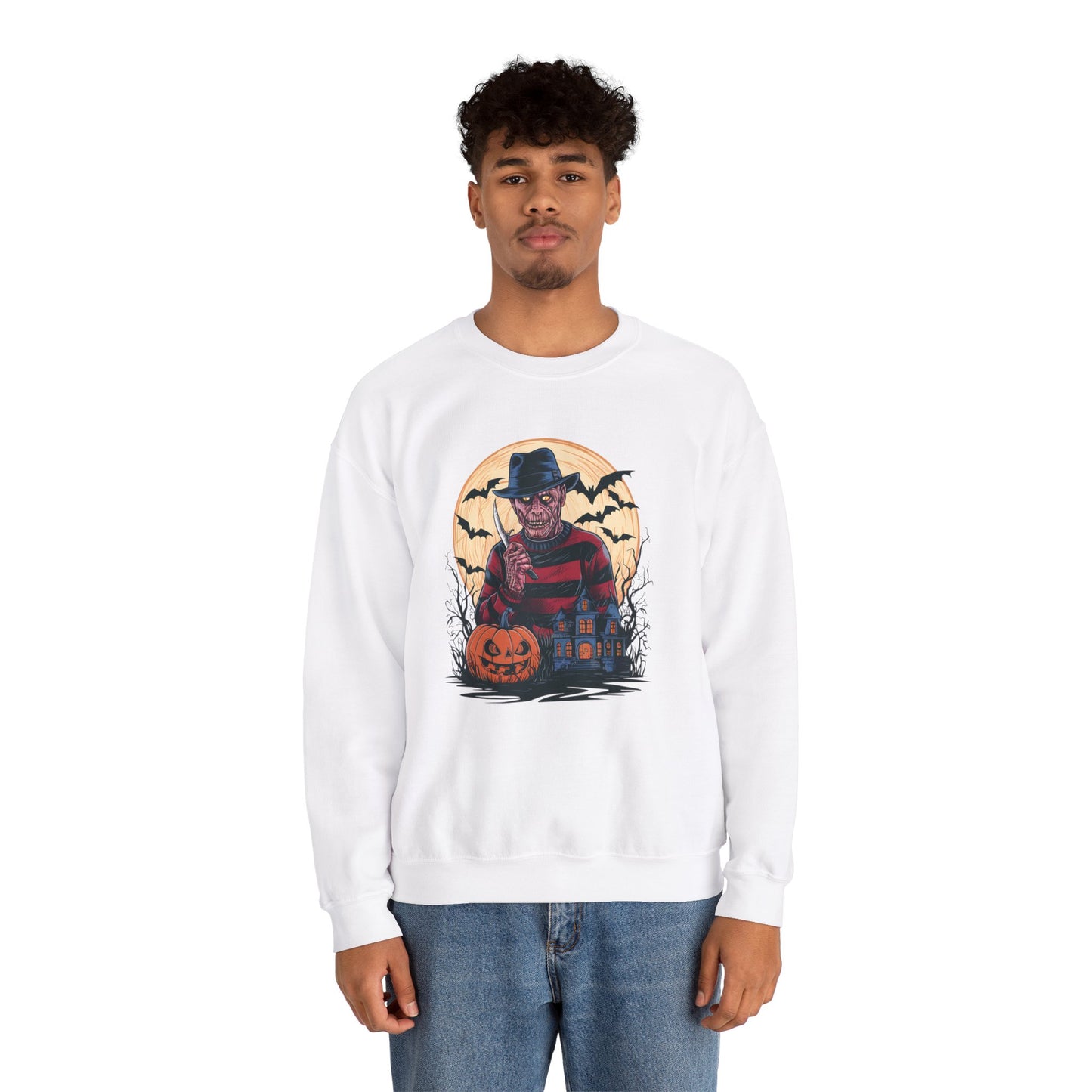 Halloween Freddy Krueger Crewneck Sweatshirt - Unisex