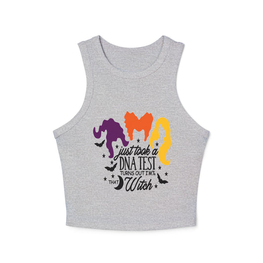 Micro Rib Racer Tank Top