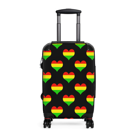 Rasta Hearts Suitcase