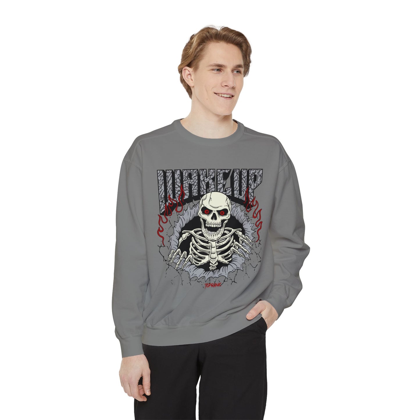 Halloween Garment-Dyed Sweatshirt