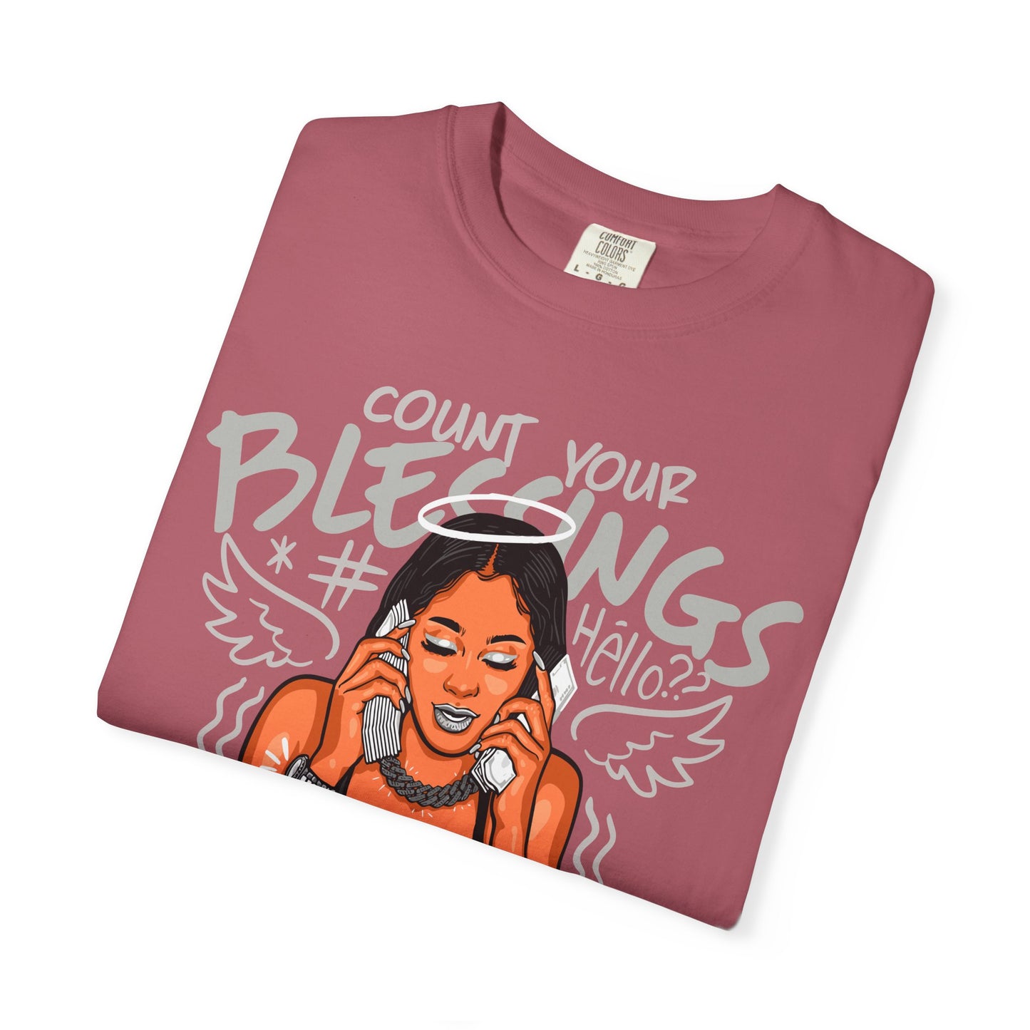 Count Your Blessings Garment-Dyed T-shirt