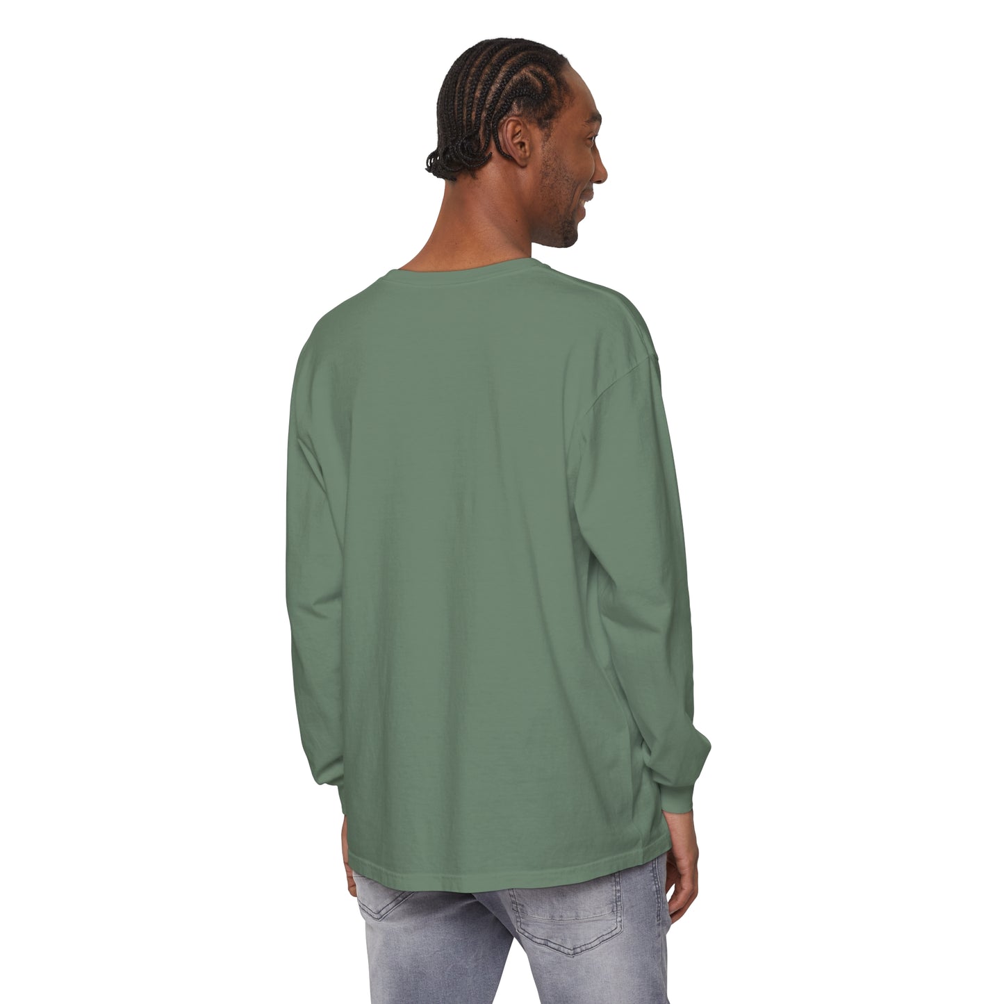 Funny Holiday Long Sleeve T-Shirt - 'Dead Inside But Jolly AF'