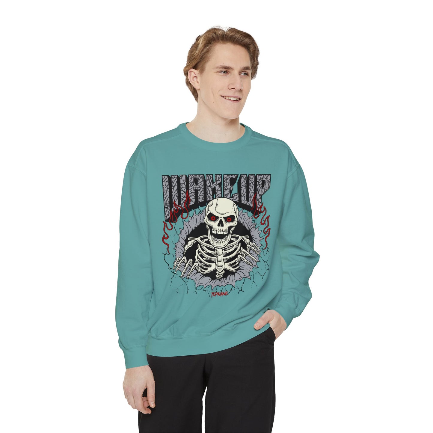 Halloween Garment-Dyed Sweatshirt