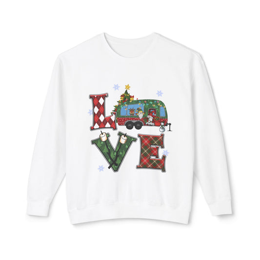 Love Vintage Holiday Crewneck Sweatshirt