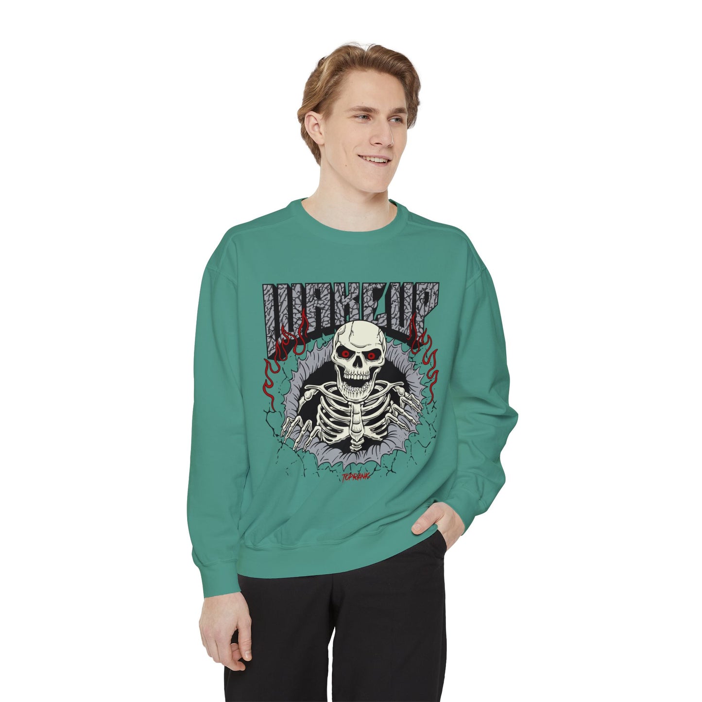 Halloween Garment-Dyed Sweatshirt