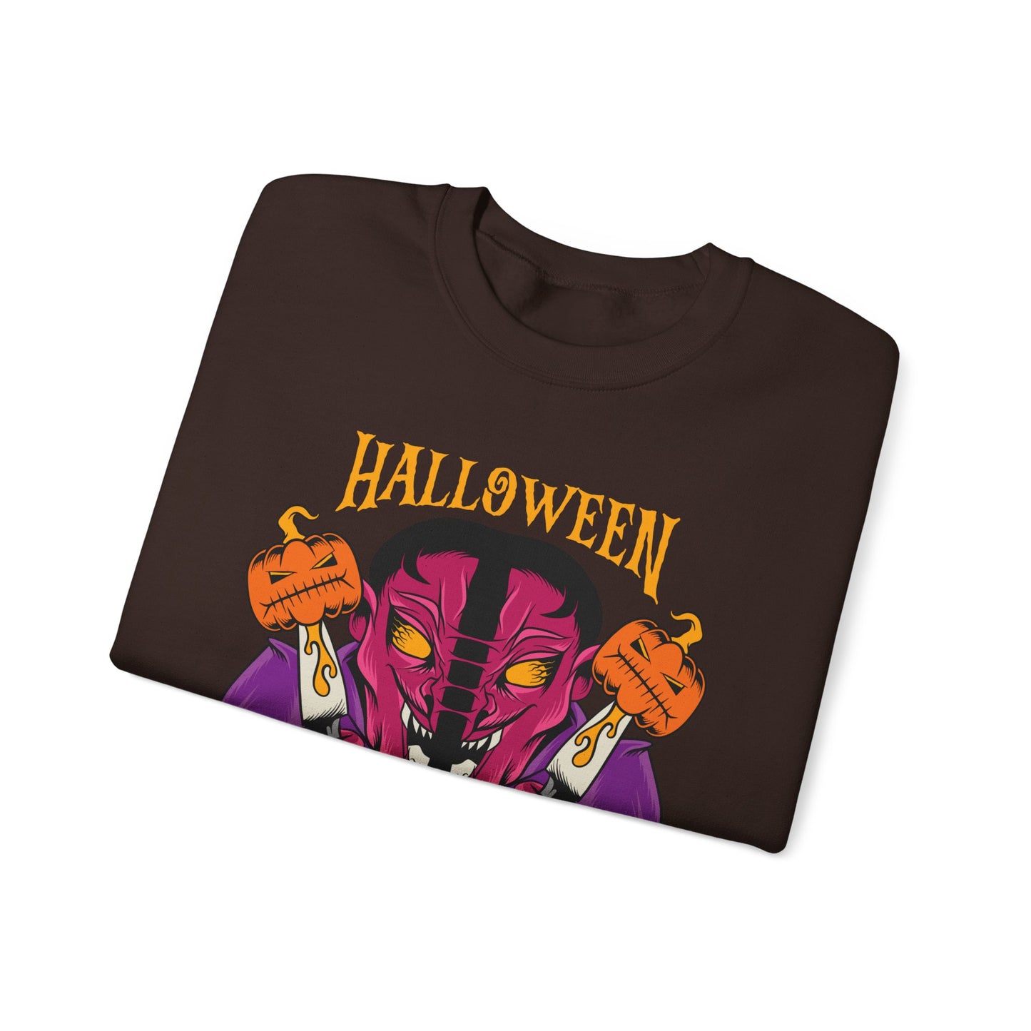 Halloween Crewneck Sweatshirt - Bold Graphic Design
