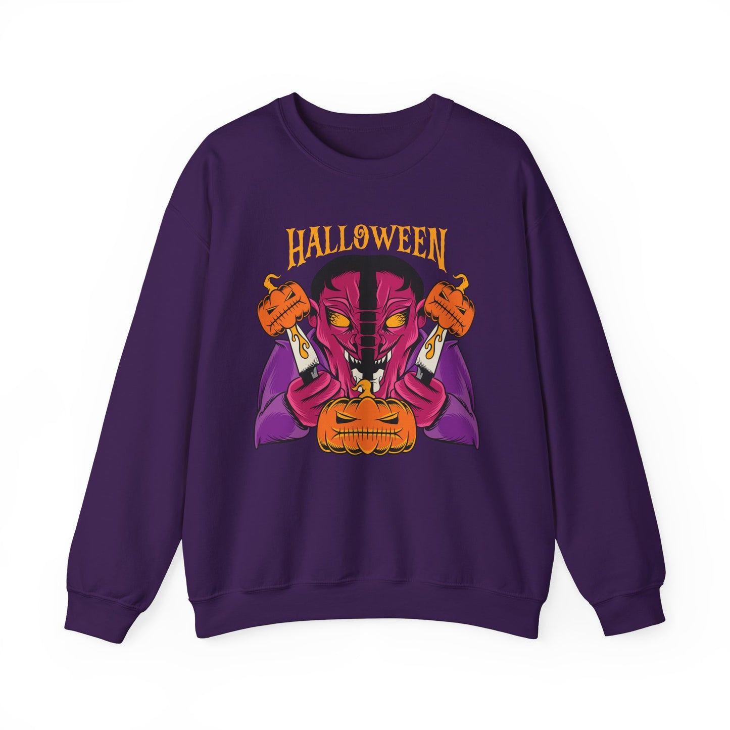 Halloween Crewneck Sweatshirt - Bold Graphic Design