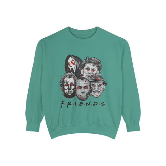 Halloween Garment-Dyed Sweatshirt