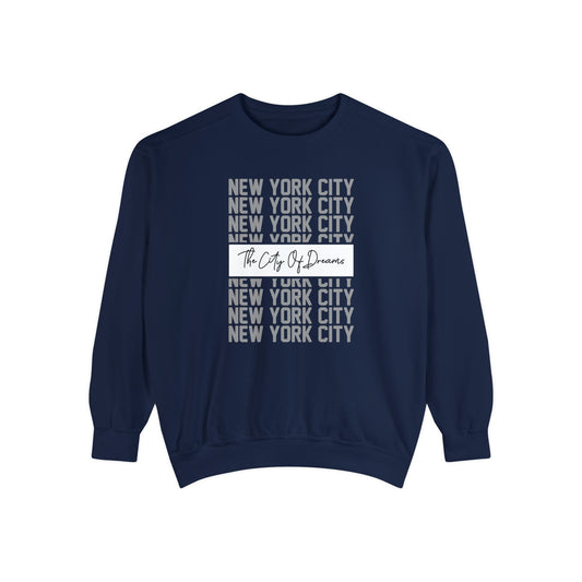 New York City Garment-Dyed Sweatshirt