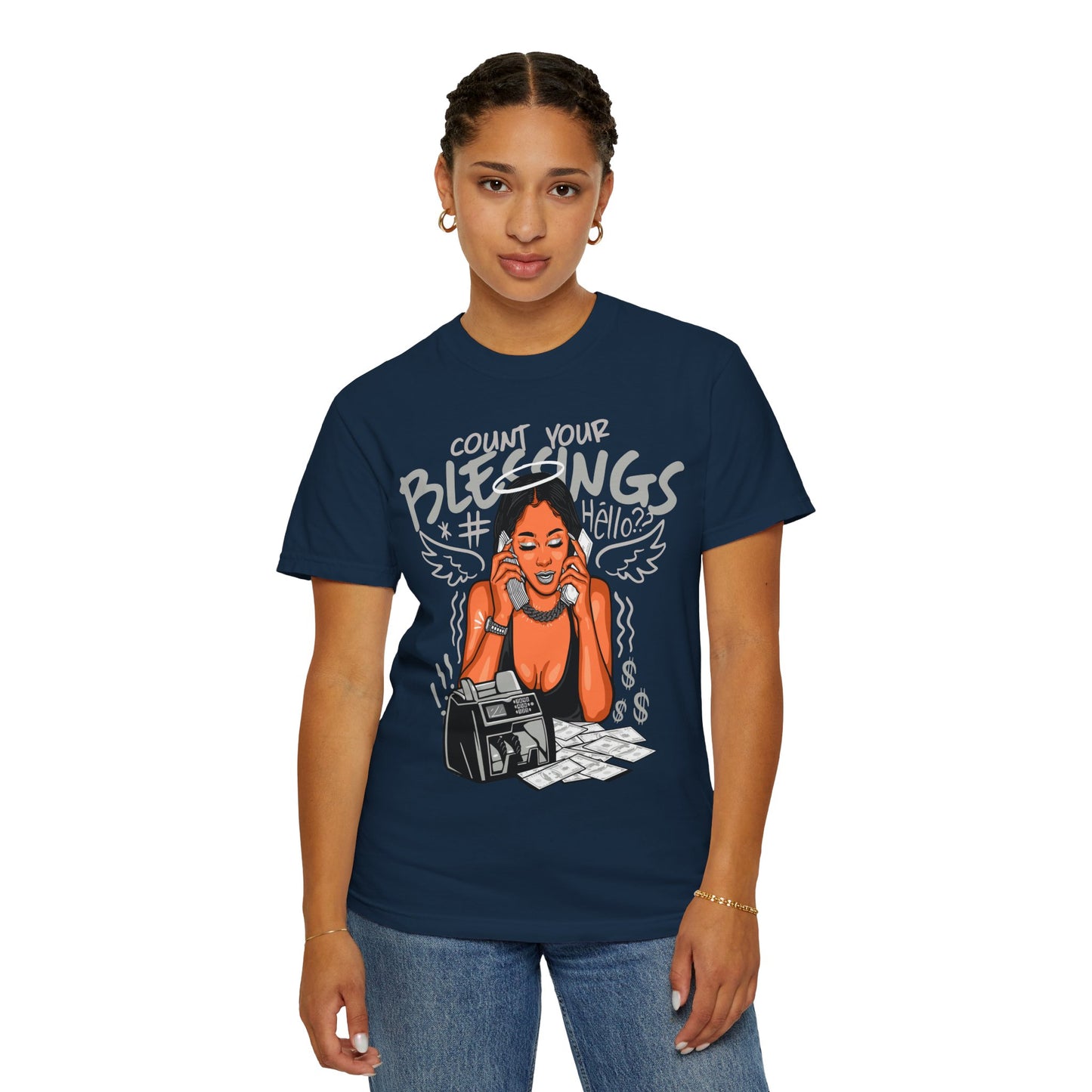 Count Your Blessings Garment-Dyed T-shirt