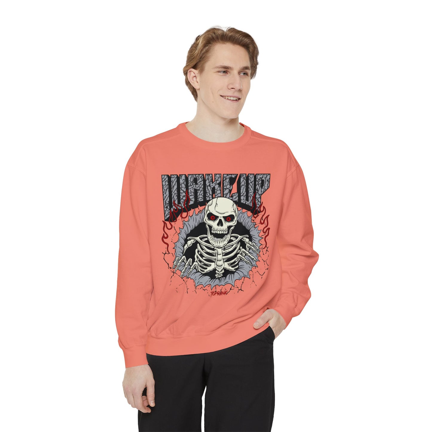 Halloween Garment-Dyed Sweatshirt