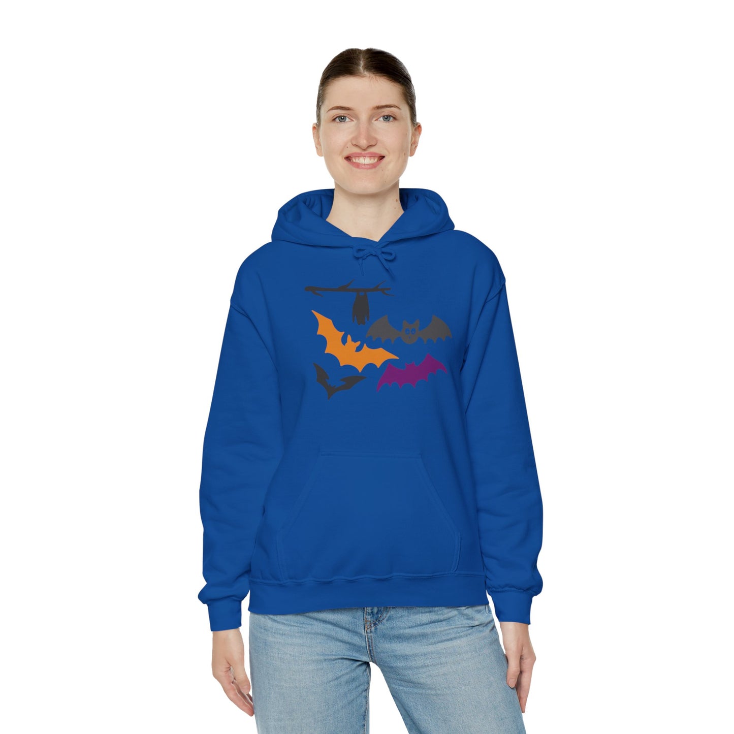 Halloween Bats Heavy Blend™ Hooded Sweatshirt