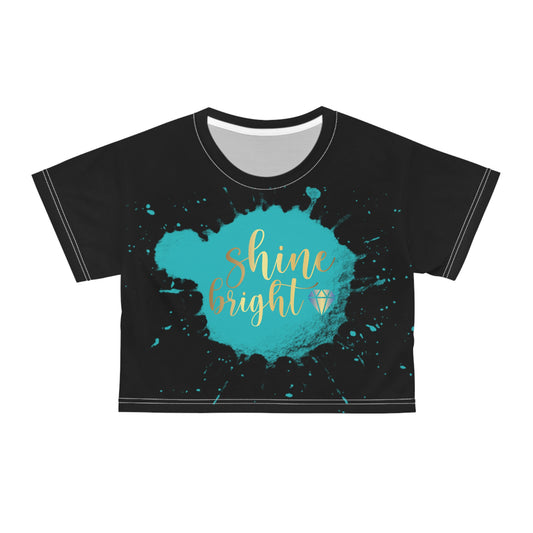 Shine Bright Crop Tee