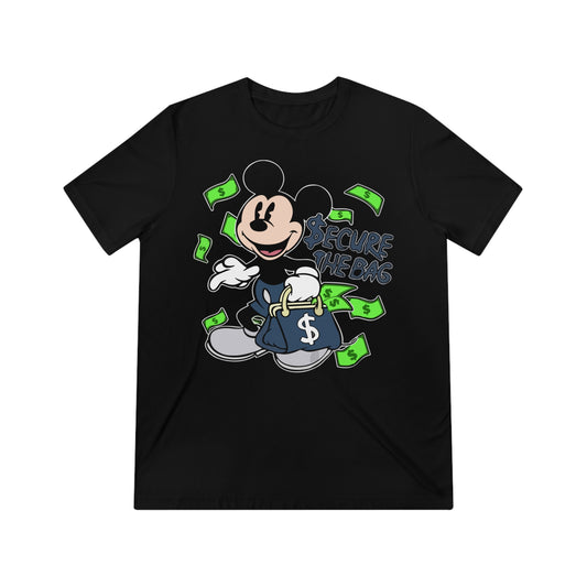 Disney Mickey Mouse 'Secure The Bag' Unisex Triblend Tee