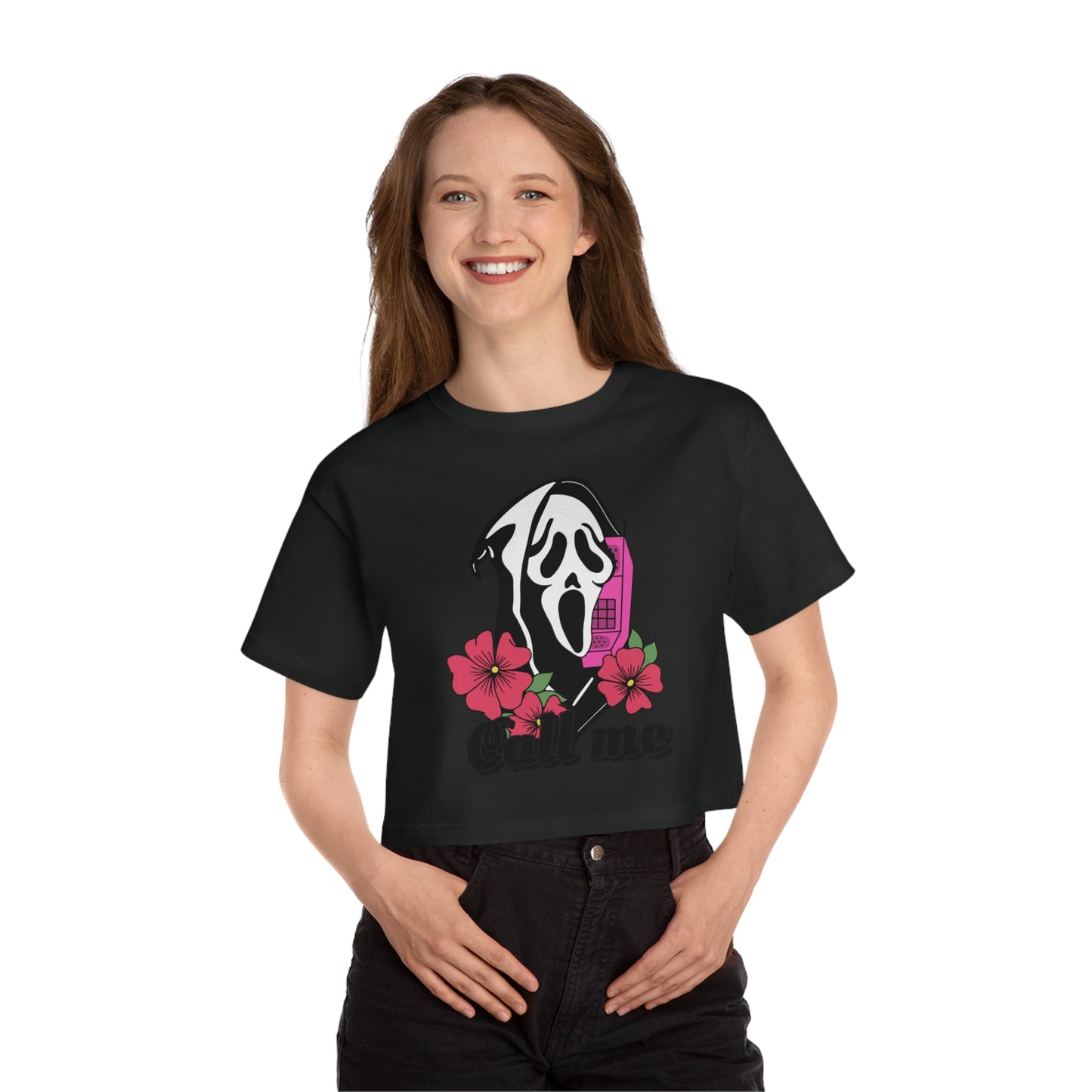 Halloween Champion Cropped Tee