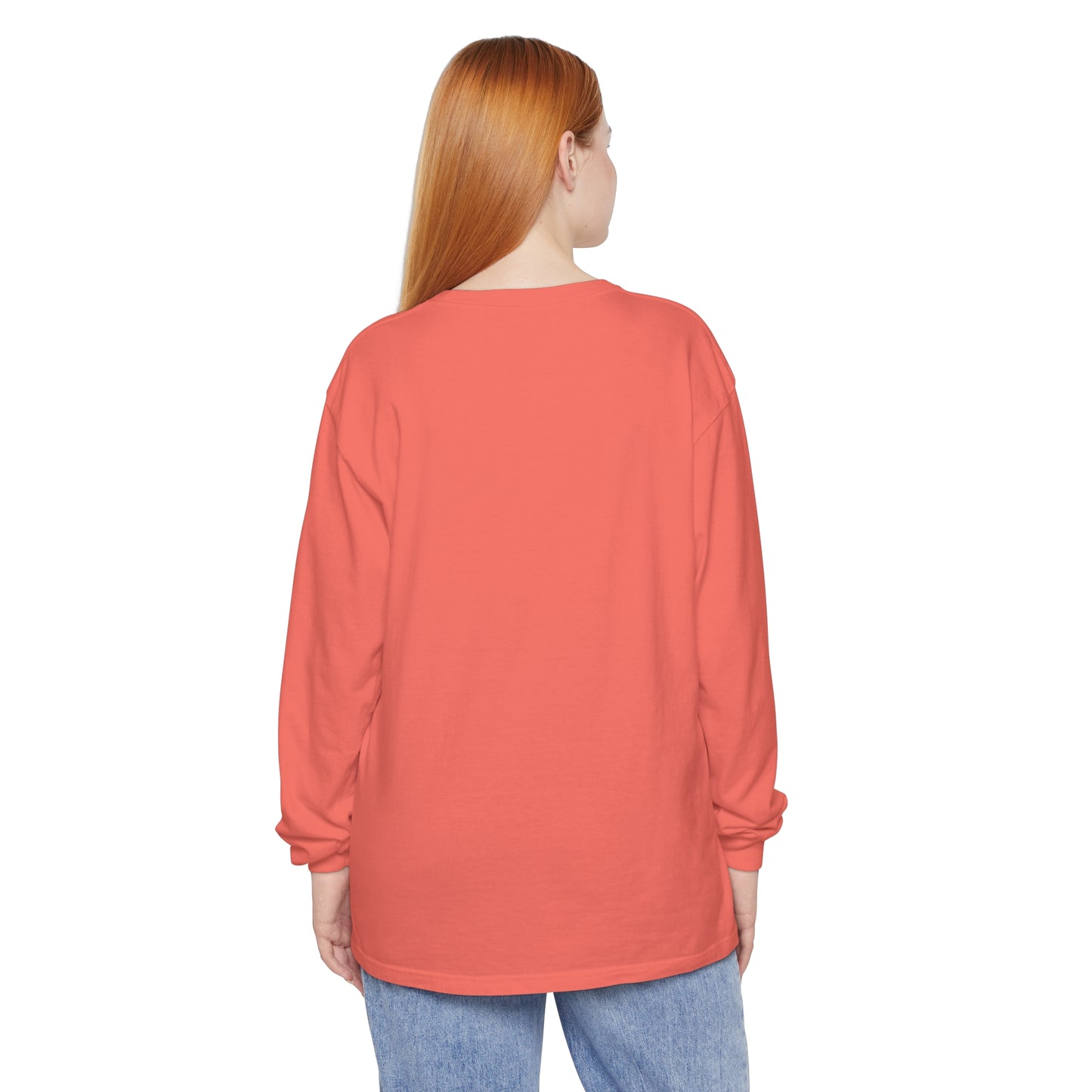 Funny Holiday Long Sleeve T-Shirt - 'Dead Inside But Jolly AF'