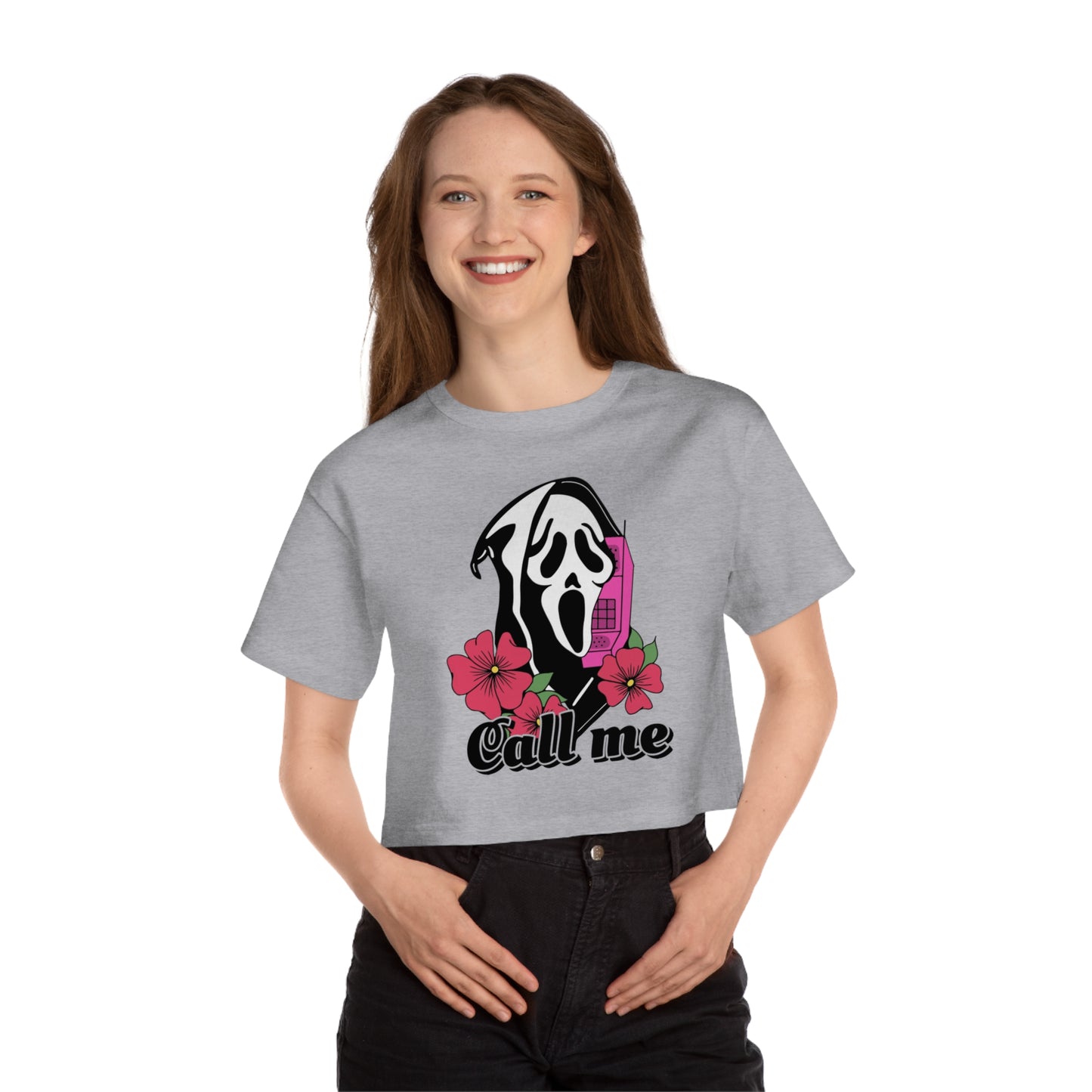 Halloween Champion Cropped Tee