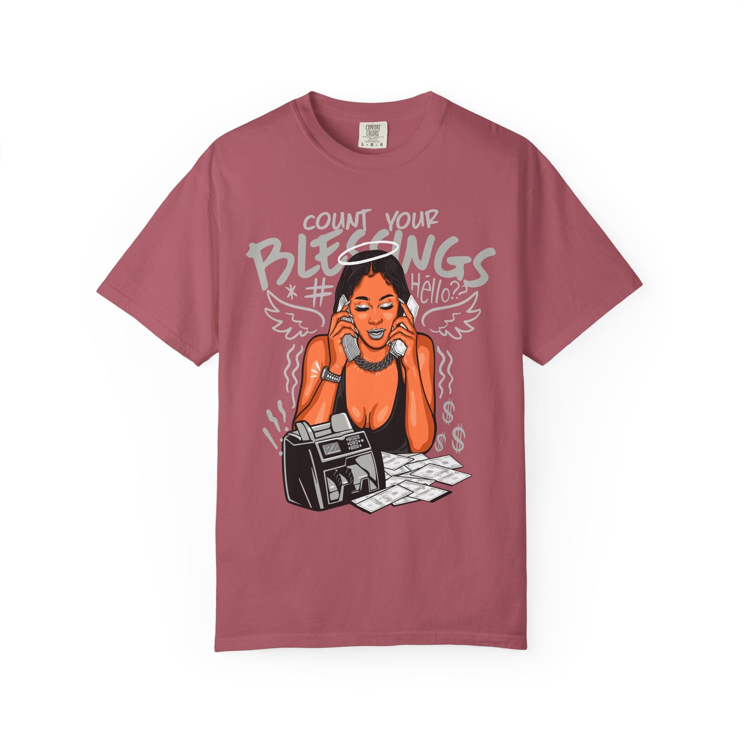 Count Your Blessings Garment-Dyed T-shirt