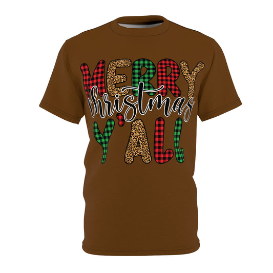 Merry Christmas Y'all Unisex Tee - Festive Holiday Apparel