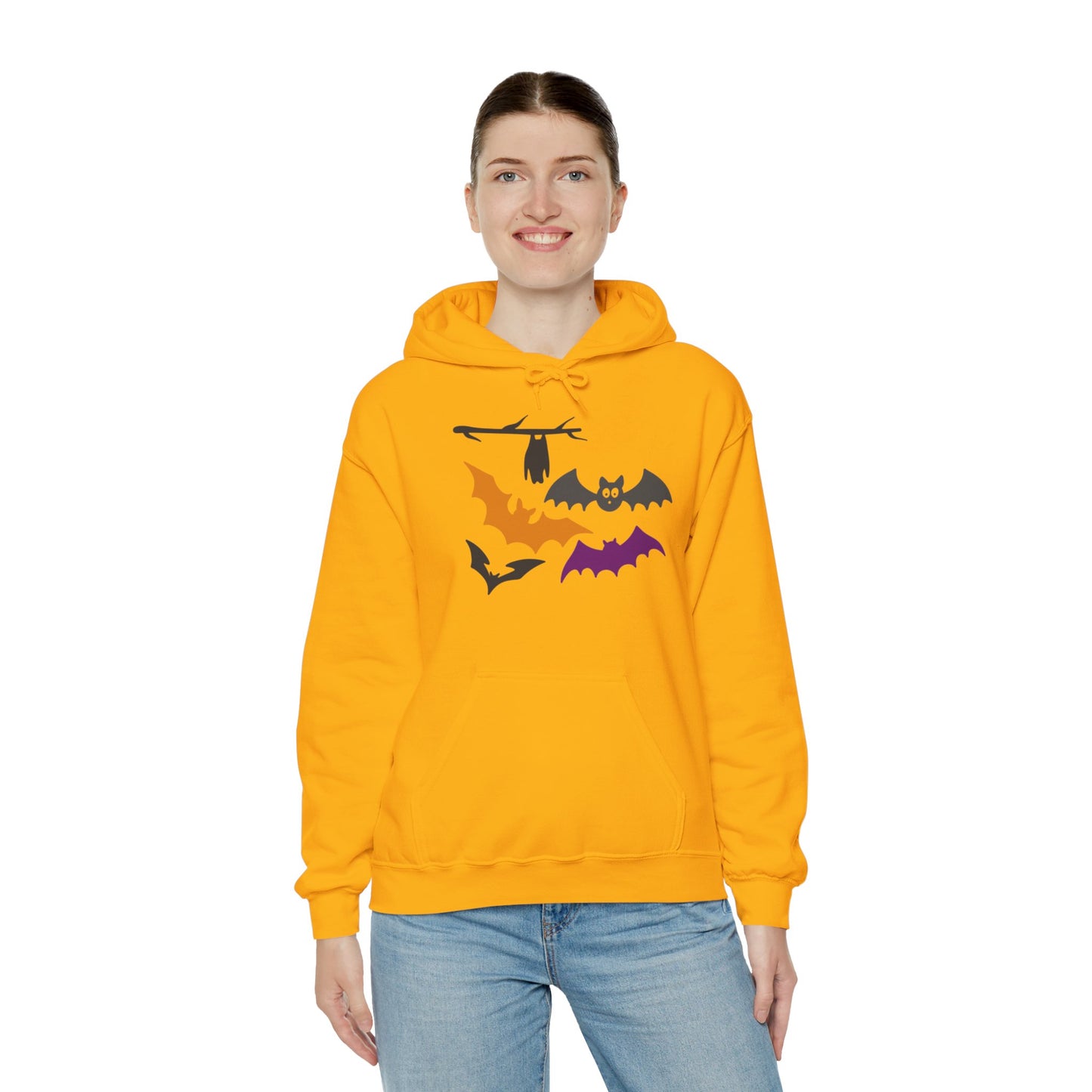 Halloween Bats Heavy Blend™ Hooded Sweatshirt