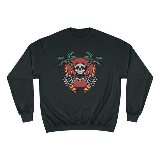 Skull Island Champion Sweatshirt - Cool and edgy graphic design for those who love unique style