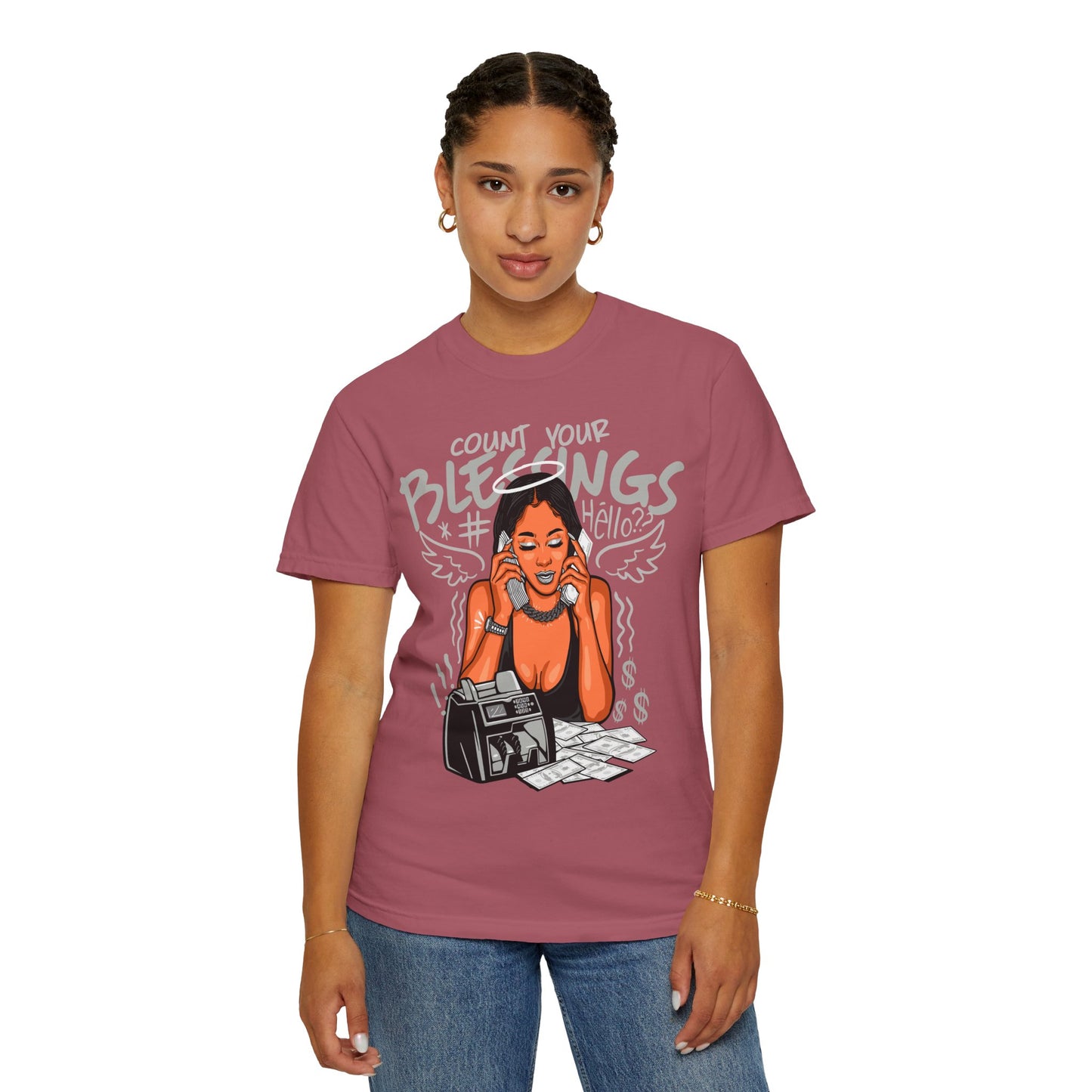 Count Your Blessings Garment-Dyed T-shirt