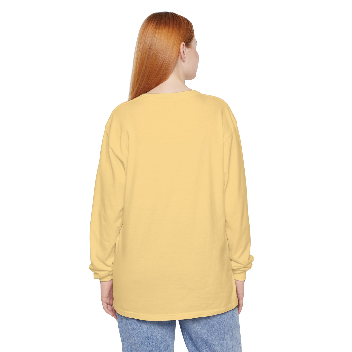Funny Holiday Long Sleeve T-Shirt - 'Dead Inside But Jolly AF'