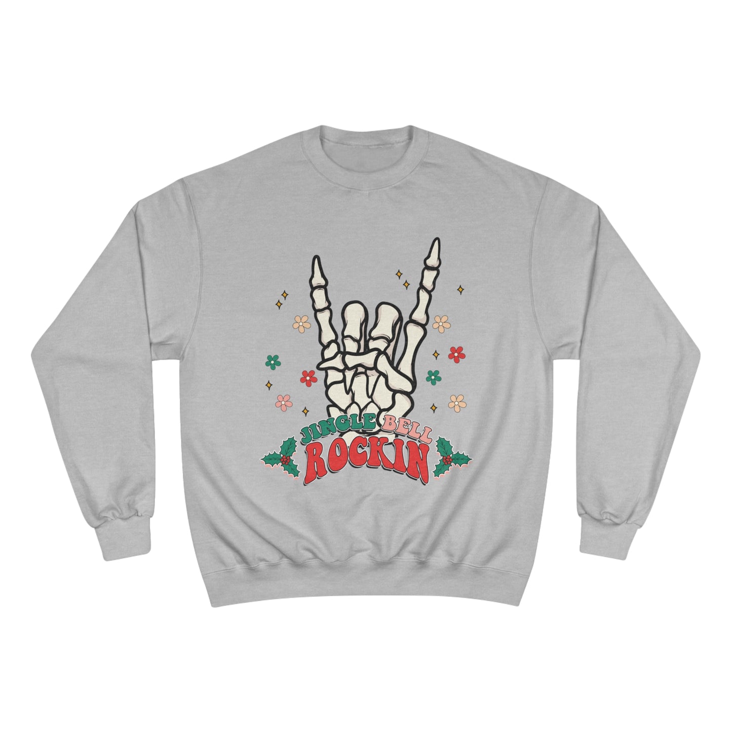 Rockin' Holiday Champion Sweatshirt - 'Jingle Bell Rockin' Design