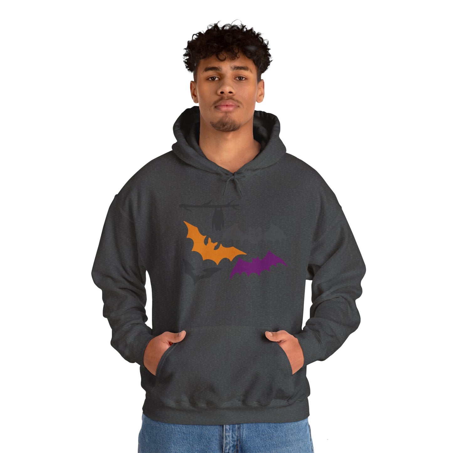 Halloween Bats Heavy Blend™ Hooded Sweatshirt