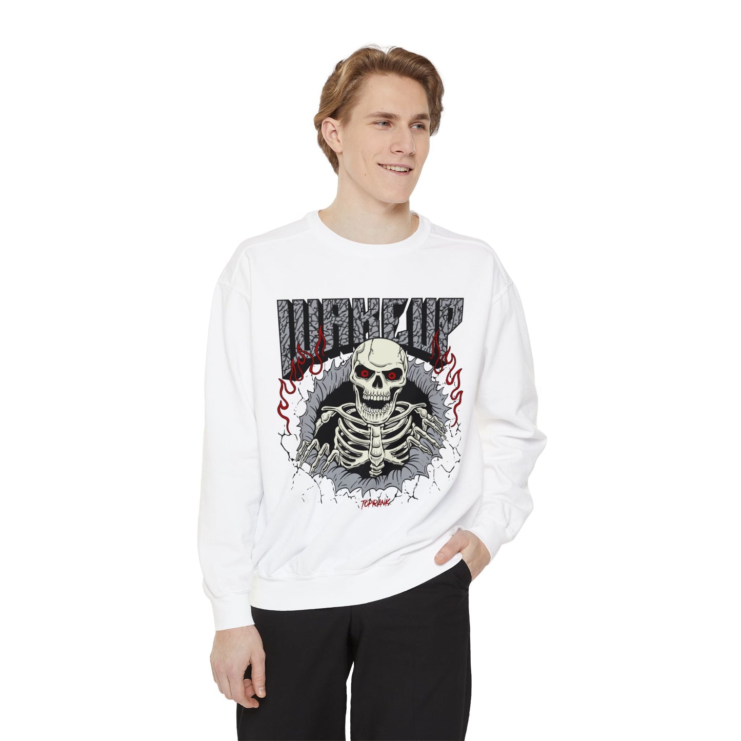 Halloween Garment-Dyed Sweatshirt