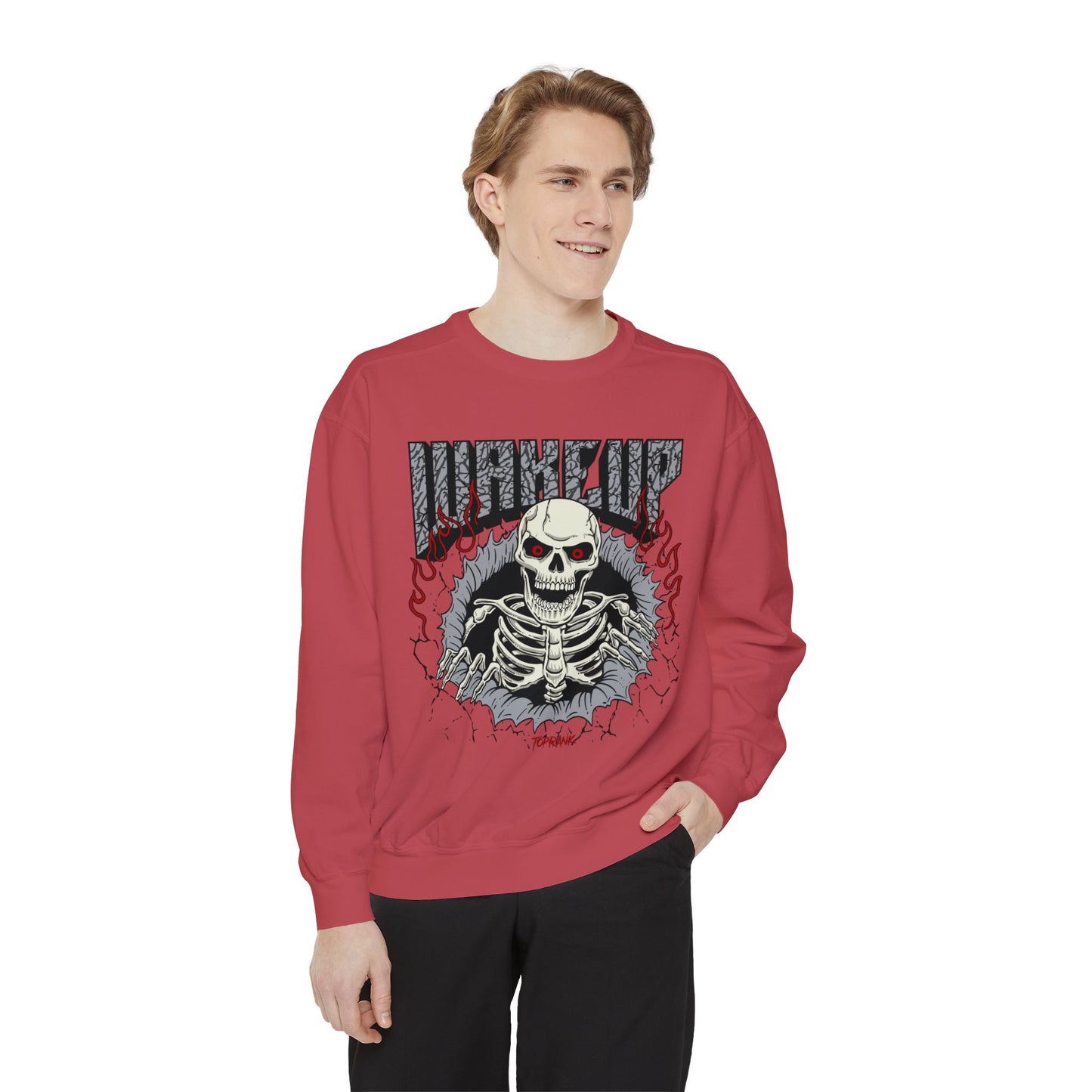 Halloween Garment-Dyed Sweatshirt