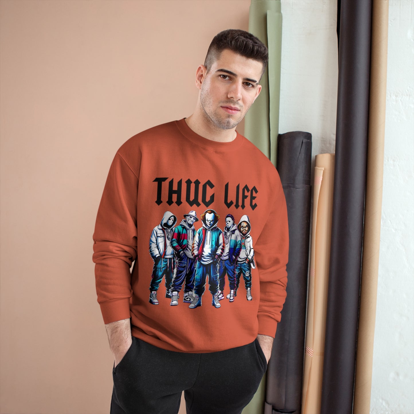 Thug Life Champion Sweatshirt - Stylish Urban Hoodie for Streetwear Enthusiasts