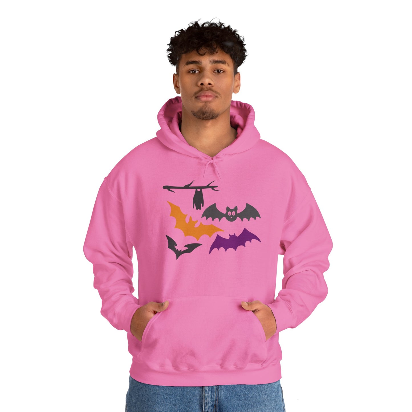 Halloween Bats Heavy Blend™ Hooded Sweatshirt