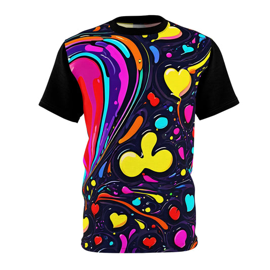 Multicolor Unisex Cut & Sew Tee (AOP)