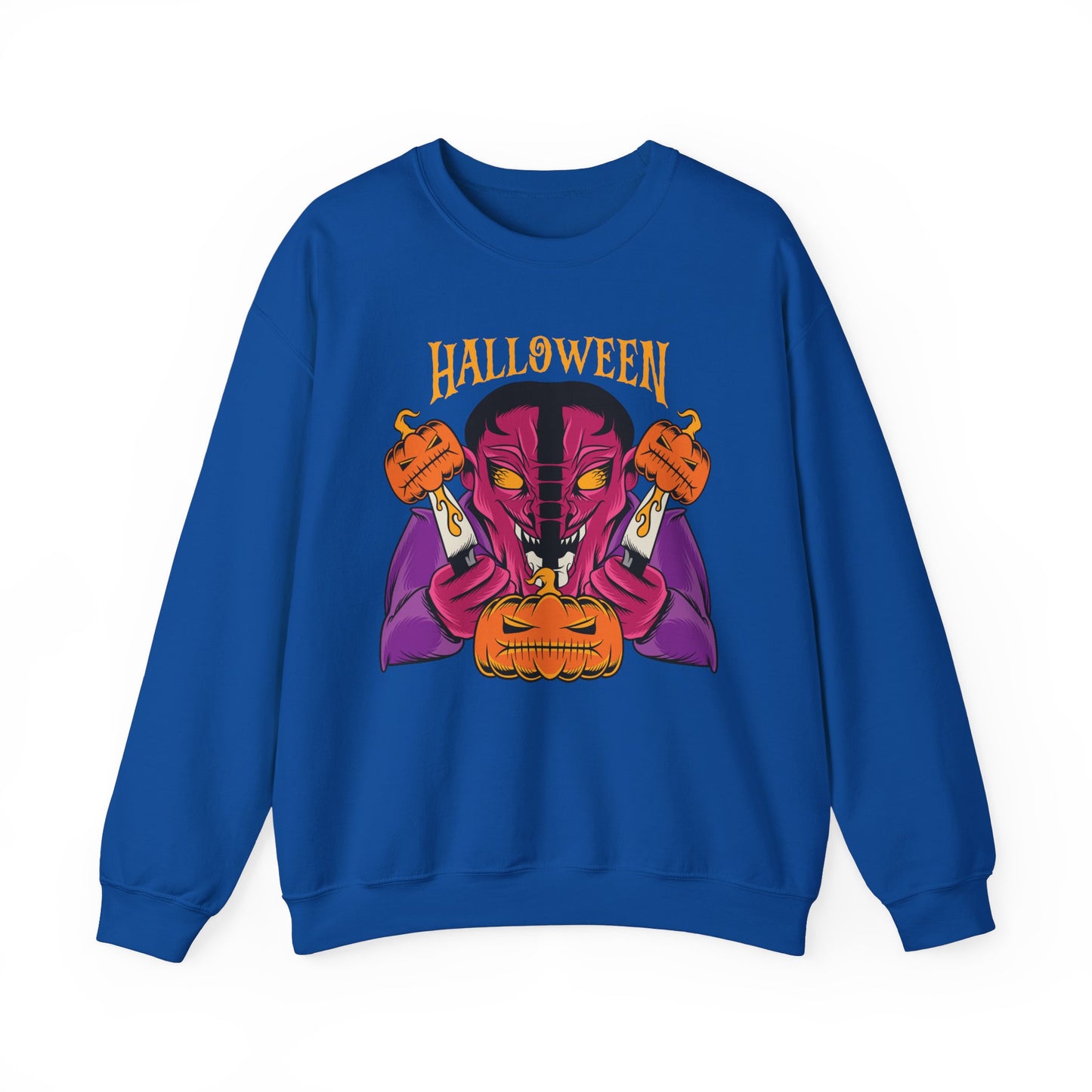 Halloween Crewneck Sweatshirt - Bold Graphic Design