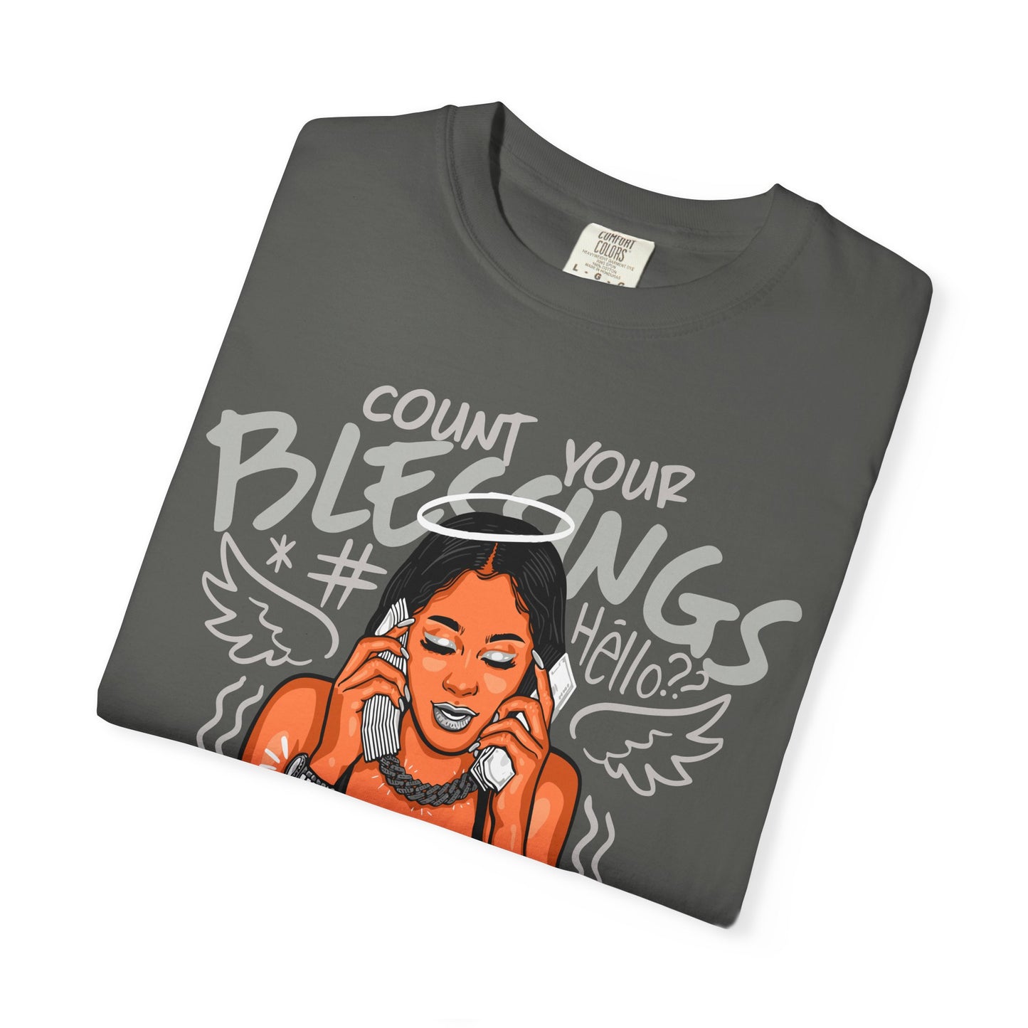 Count Your Blessings Garment-Dyed T-shirt
