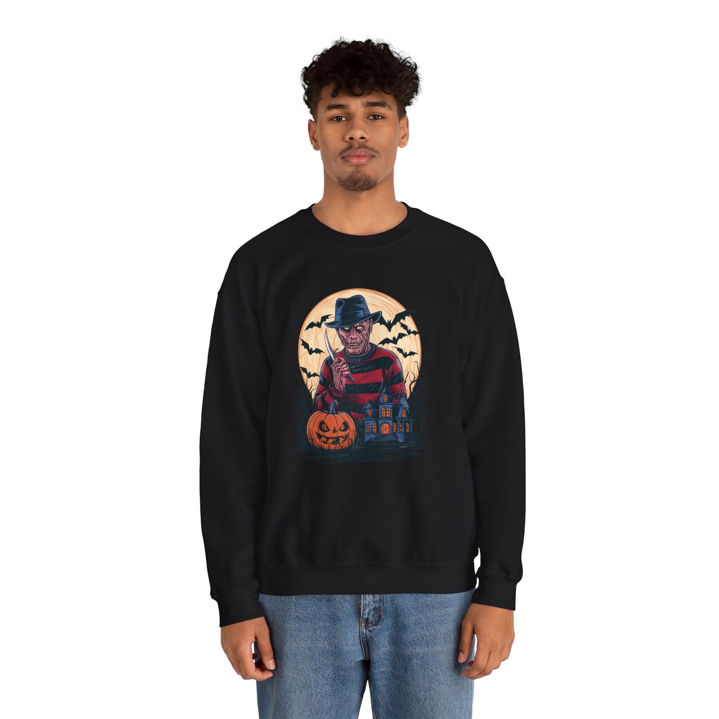 Halloween Freddy Krueger Crewneck Sweatshirt - Unisex