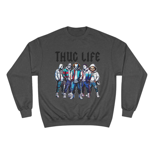 Thug Life Champion Sweatshirt - Stylish Urban Hoodie for Streetwear Enthusiasts